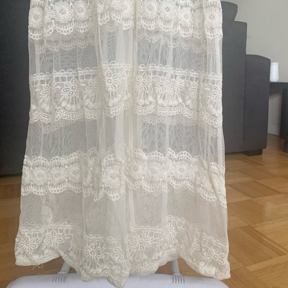 Mesh embroidered cover up - Picture 6 of 8